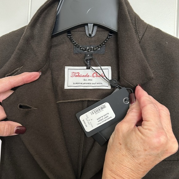 Rag & Bone Army Green Slade Blazer - Picture 3 of 3